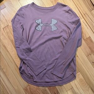 Under Armour Lavender Long Sleeve Tee